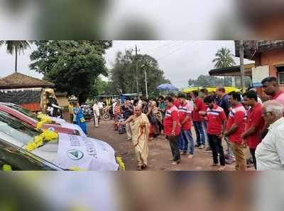 55 ದಿನಗಳ 18 ಸಾವಿರ ಕಿ.ಮೀ. ಪಯಣಕ್ಕೆ ಚಾಲನೆ