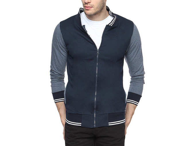 Campus Sutra Mens Cotton Jacket