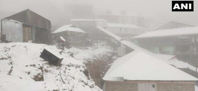 Snowfall in Himachal