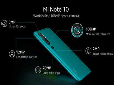 Xiaomi Mi Note 10, Mi Note 10 Pro:5 ക്യാമറയുള്ള ഫോണുകളെപ്പറ്റി അറിയേണ്ടതെല്ലാം