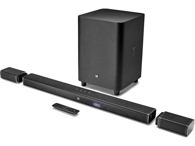 Soundbar with Wireless Surround Speakers
