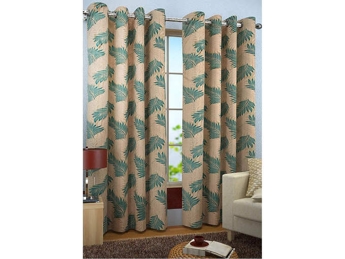 Faux Silk Candy Door Curtains