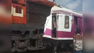 हैदराबाद: काचीगुड़ा रेलवे स्टेशन पर दो ट्रेनों की टक्कर, 13 घायल, ड्राइवर केबिन में फंसा