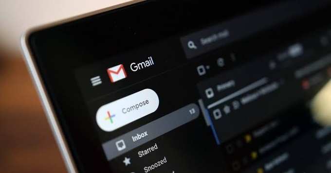 Gmail Dark Mode