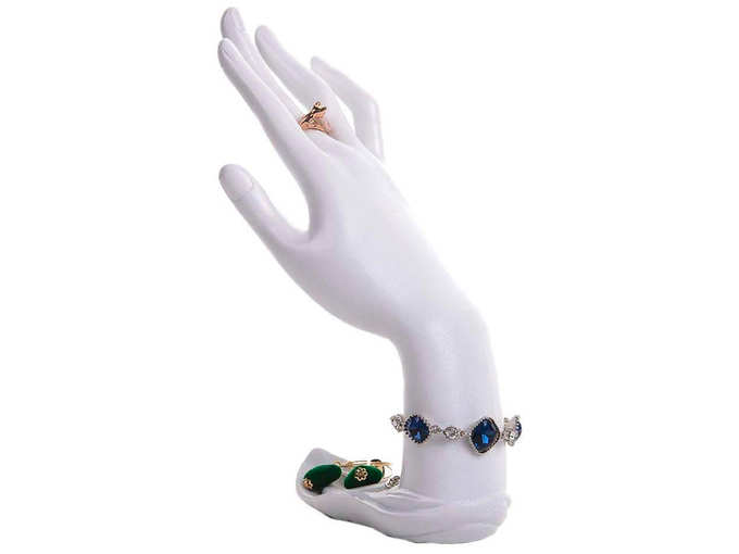 Loop Hand Finger Jewellery Chain Ring Bracelet Displa