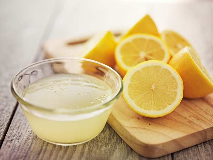 lemon juice for hair