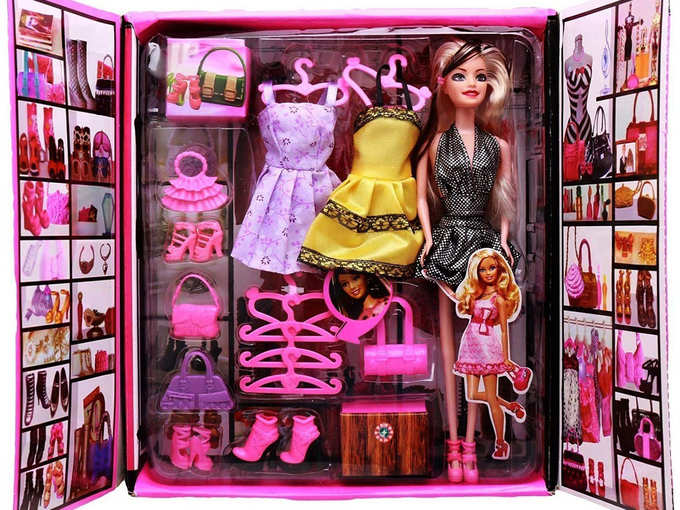 Vivir Beautiful Fashion Doll Wardrobe Set