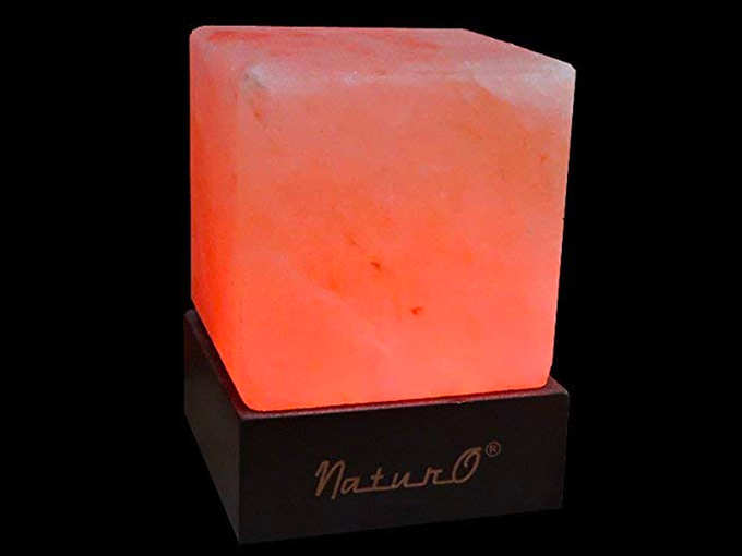 Naturo Himalayan Rock Salt Cube Lamp