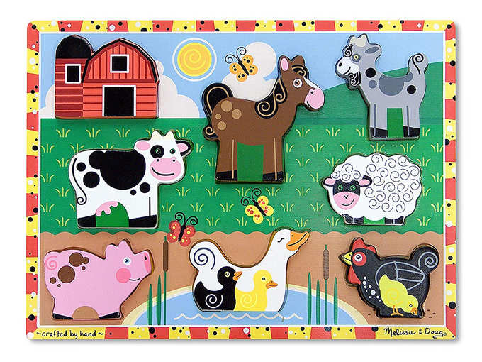 MELLISA DOUG FARM CHUNKY PUZZLE