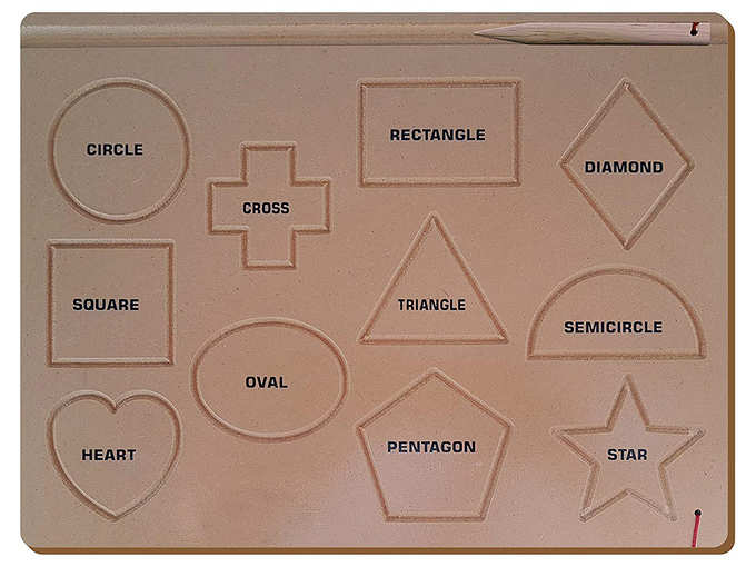 KIDS DEPOT SHAPE BOARD