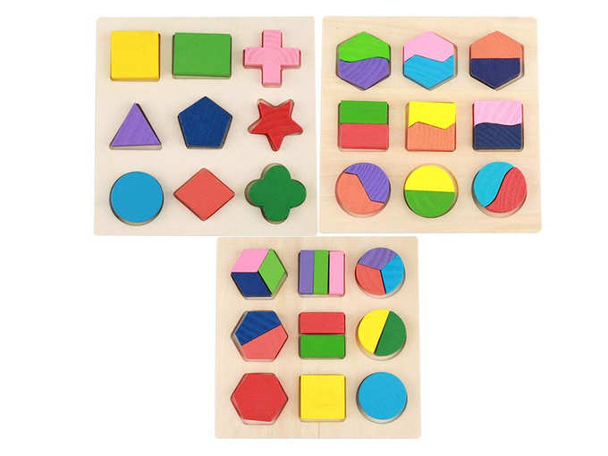 TRINKETS AND MORE GEOMETRY PUZZLE BOARD