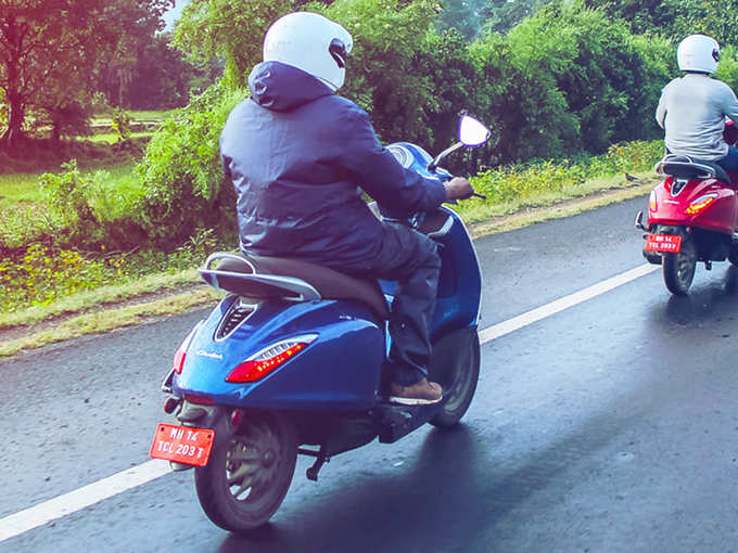 Bajaj electric scooter