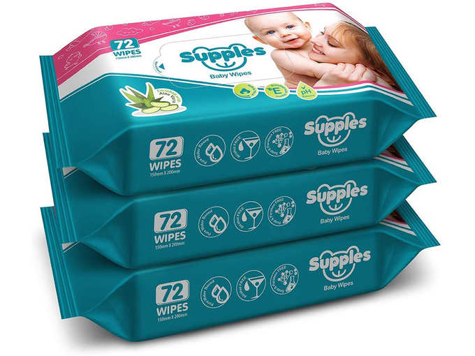 ssuples baby wet wipes