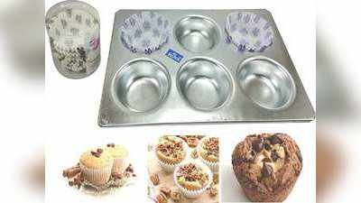 अब बेक करना होगा और भी आसान , Amazon से खरीदें ये Cake And Muffin Moulds