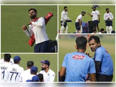 ind vs ban 2nd test: ഡേനൈറ്റ് ടെസ്റ്റിന് കൊൽക്കത്ത ഒരുങ്ങി; ഇന്ത്യൻ ടീമിൽ ഒരു മാറ്റം ഉണ്ടായേക്കും, ടീം സാധ്യതകൾ ഇങ്ങനെ