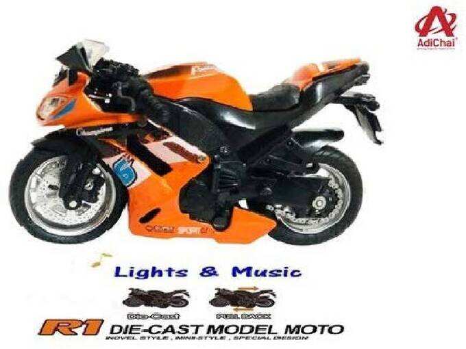 Adichai Die Cast Metal Sports Bike