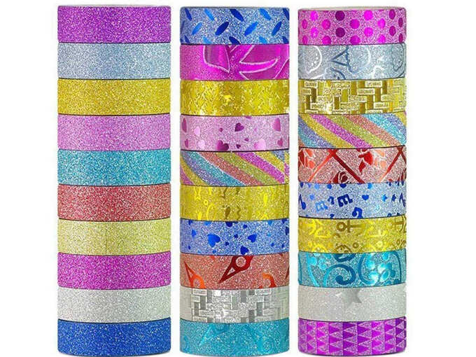 COLORFUL DECORATIVE ADHESIVE ROLLS