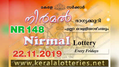 NR 148 Lottery: നിര്‍മല്‍ ലോട്ടറി നറുക്കെടുപ്പ് ഇന്ന് മൂന്ന് മണിയ്‍ക്ക്