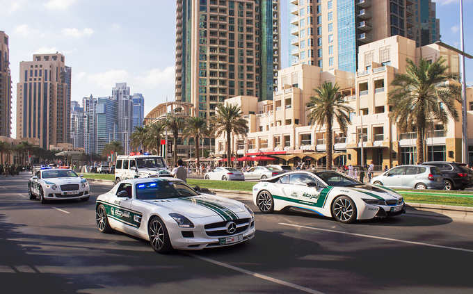 Dubai Police Cars