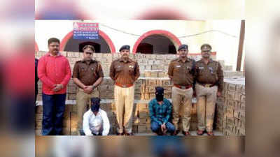 लखनऊः पुलिस की छापेमारी में 75 लाख की शराब बरामद, 3 गिरफ्तार, 4 फरार