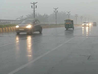 दिल्ली के कई इलाकों में बारिश, बढ़ेगी ठिठुरन