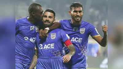 ISL: मुंबई-नॉर्थ ईस्ट मैच 2-2 से ड्रॉ