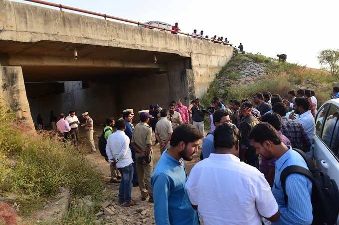 ఘటన జరిగిన 28 కి.మీ. దూరంలో మృతదేహం..