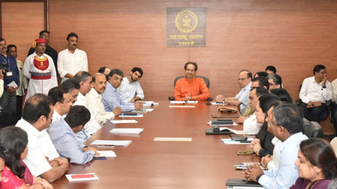 Uddhav-at-Mantralaya