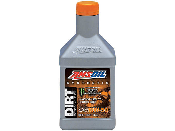 AMSOIL 10W-50 Synthetic Dirt Bike Oil