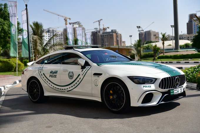 Mercedes-AMG GT S Dubai Police
