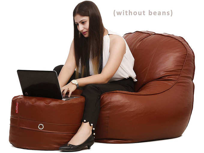 Couchette XXXL Lounge Chair Luxury Bean Bag Cover