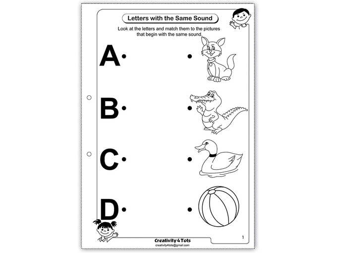 Creativity 4 Tots Worksheets