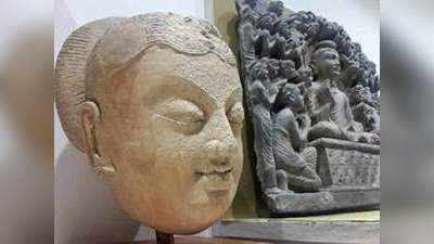 इस्लामाबाद के म्यूजियम में लगाई गई भगवान बुद्ध की दुर्लभ मूर्ति