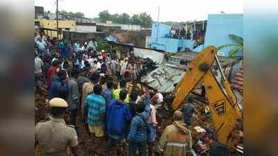 കനത്തമഴയിൽ മേട്ടുപ്പാളയത്ത് വീടുകൾ ഇടിഞ്ഞു വീണു; സ്ത്രീകളും കുട്ടികളുമടക്കം 15 പേർ മരിച്ചു