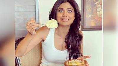 जलेबी के साथ मक्खन मलाई खाते हुए शिल्पा शेट्टी का यह यमी विडियो कतई मिस न करें