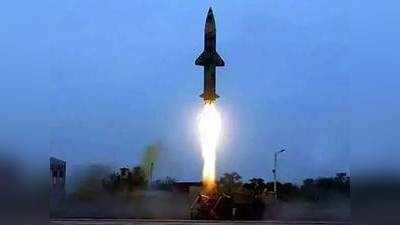 भारत ने किया पृथ्वी-2 मिसाइल का रात्रि परीक्षण