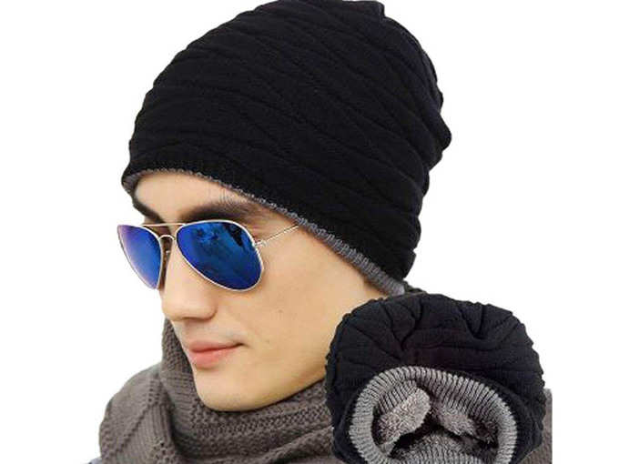 Skull Cap Warm Winter Slouchy Latest Beanies Hat