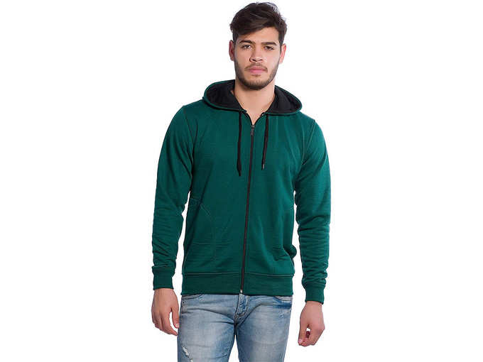 Men&#39;s Cotton Hooded Sweatshirt