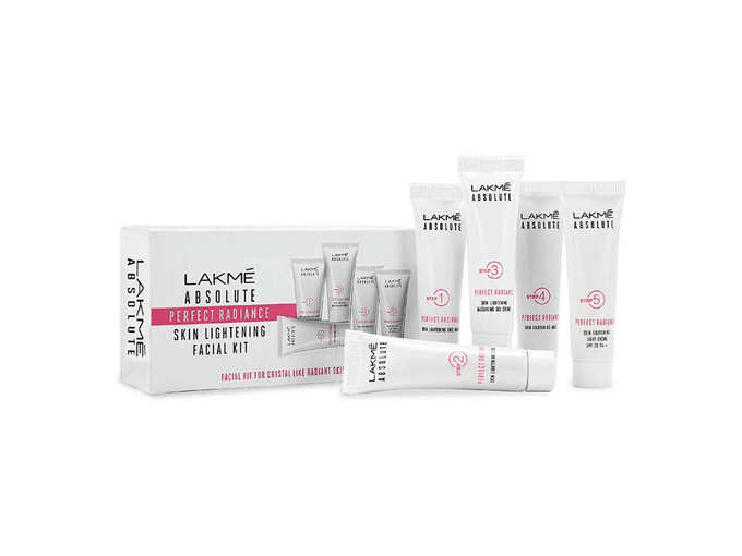 Lakme Absolute Perfect Radiance Facial Kit, 8 g (Pack of 5)