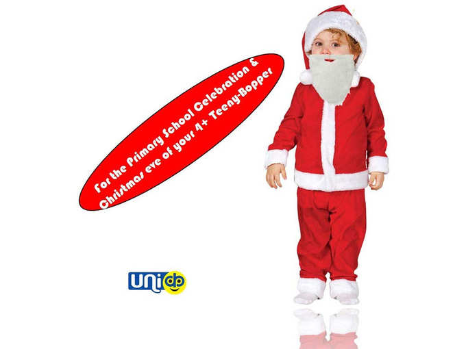 Selling Uniqness Baby Santa Costume Suit (4 -6 Years)