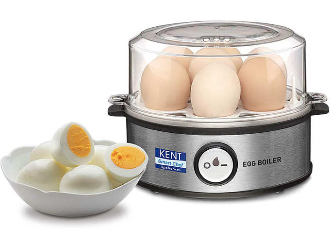 Egg Boiler 360-Watt (Transparent and Silver Grey)