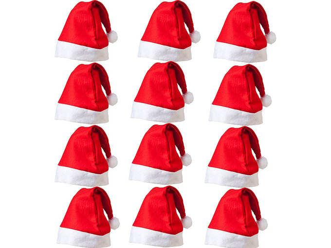 Evisha Santa Claus hats for christmas