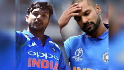 भारत x विंडीज वन-डे: शिखर धवन संघाबाहेर; मयांकला संधी