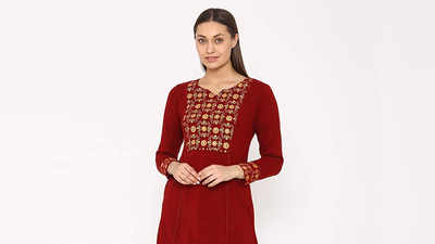 इन Woolen Kurtas से सर्दियों में मिलेगी ठंड से राहत,  आज ही खरीदें Amazon से