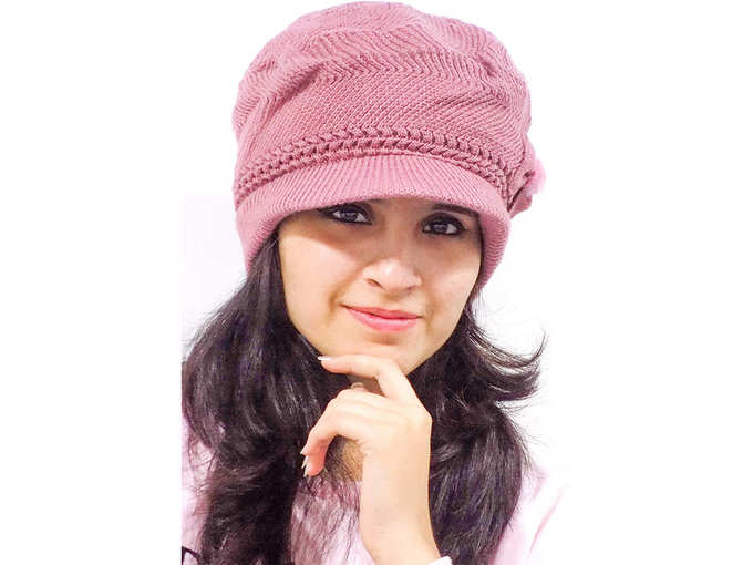 Woolen Hat Cap for Women and Girls