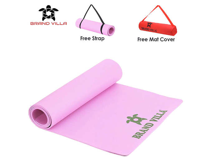Yoga Mat with Carrying Bag Anti Skid Yogamat