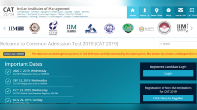 CAT Result 2019: फाइनल आंसर की बिना बदलाव के जारी, जानें कब आएगा रिजल्ट