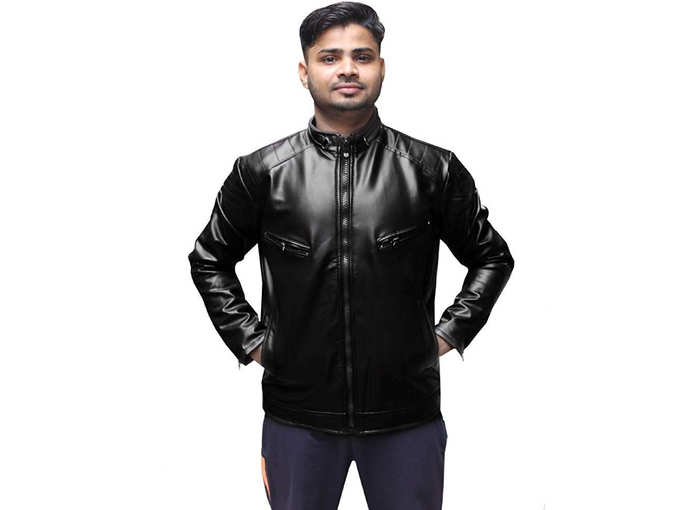 leather jacket on amazon