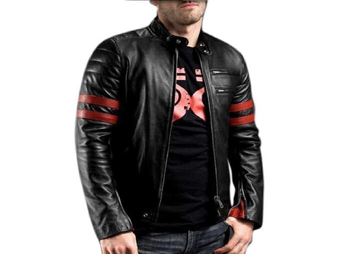 Life Trading Faux Leather Jacket for Men and Boys