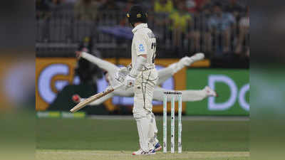 AUS vs NZ Test: स्टीव स्मिथ का एक हाथ से सुपर कैच, विपक्षी कैप्टन विलियमसन भी हैरान